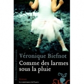 Comme des larmes sous la pluie.<br>V. Biefnot.