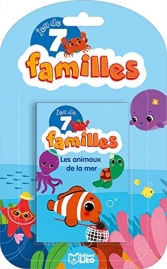 Jeu 7 familles: Les animaux de la mer.