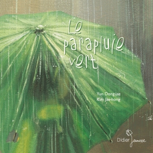 Le parapluie vert.