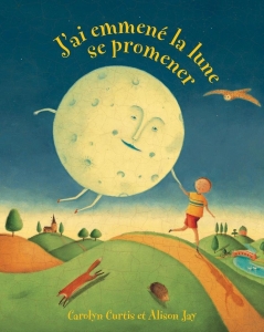 J'ai emmené la lune se promener.