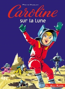 Caroline sur la lune.