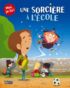 Une sorcière à l'école.