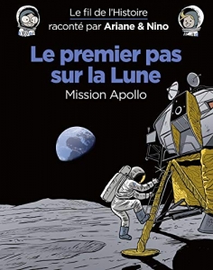 Le premier pas sur la lune.