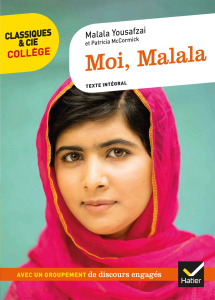 Moi, Malala. <br>Malala Yousafzai.<sup>FR</sup>
