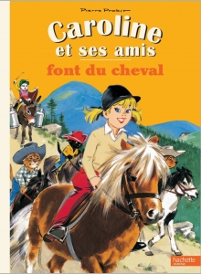 Caroline fait du cheval.